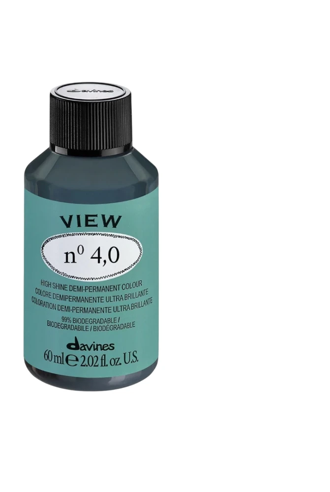 Davines View Demi-Permanent Hair Dye 4.0 , 60 ml