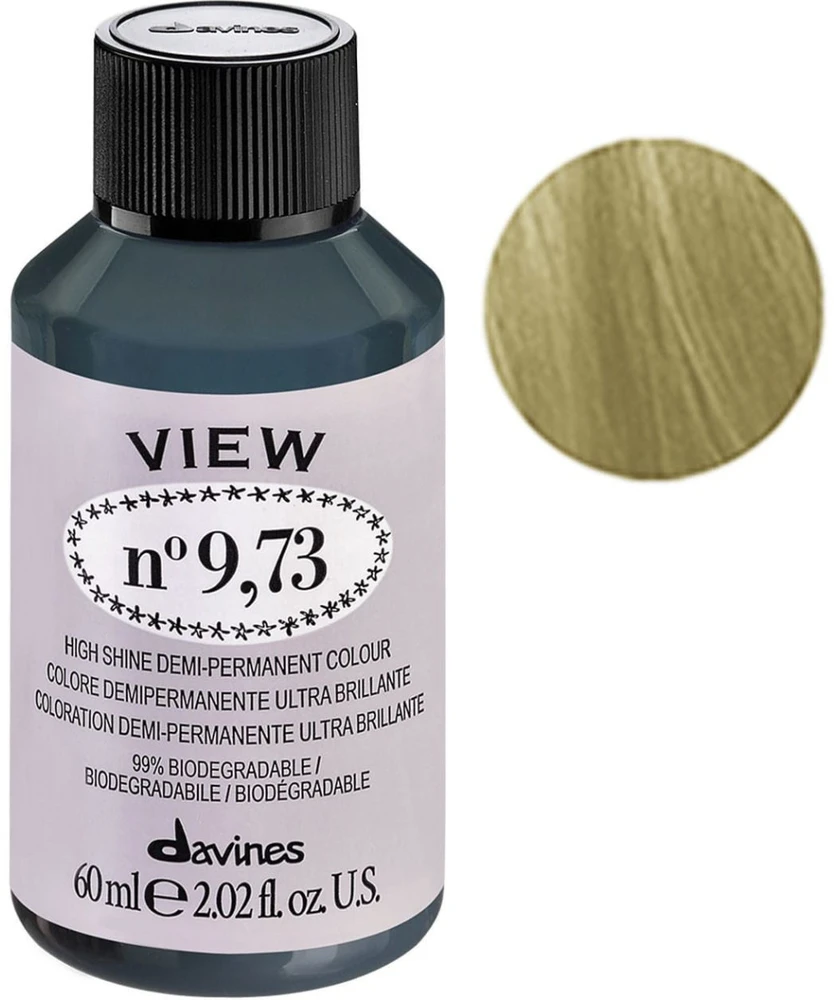 Davines View Demi-Permanent Hair Dye 9.73 , 60 ml