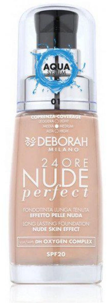 Makiažo pagrindas Deborah Milano Dh 24ore Perfect Nude 03