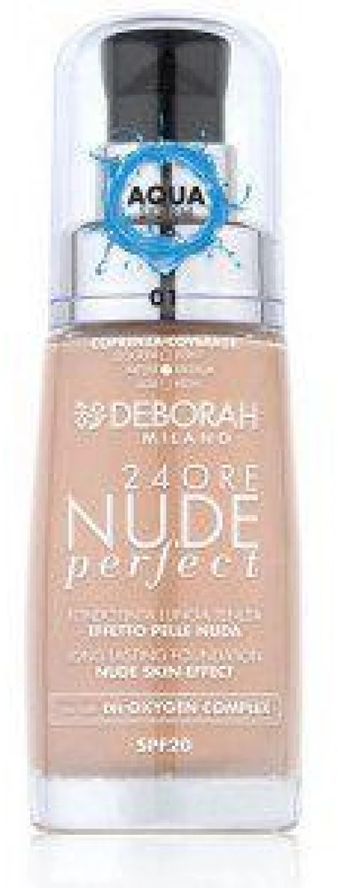 Deborah Milano Dh Maquillaje 24ore Perfect Nude 01