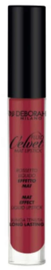 DEBORAH MILANO Fluid Velvet lūpų dažai 06