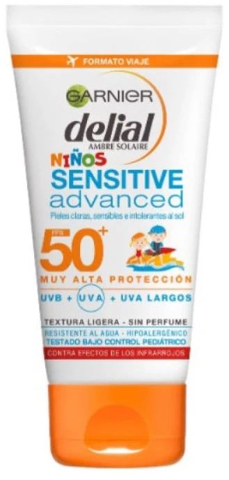 "Delial Children Sensitive Advanced" apsauginis kremas nuo saulės Spf 50ml