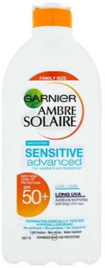 "Delial Sensitive" saulės pienelis nuo saulės Spf50 400ml