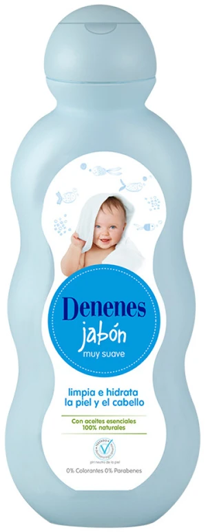 "Denenes" minkštas muilas plaukams ir kūnui 650ml
