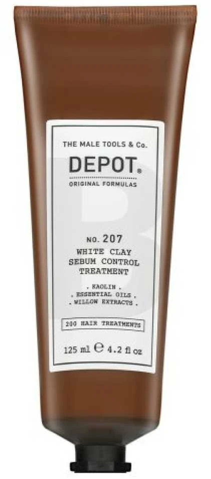 Depot No. 207 Baltas Clay Sebum Control procedūra, 125 ml