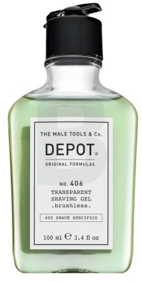 Depot No. 406 Transparent Shaving Gel, 100 ml