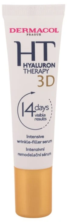 Dermacol 3D Hyaluron Therapy Intensive Wrinkle-Filler serumas odos serumas moterims, 12 ml