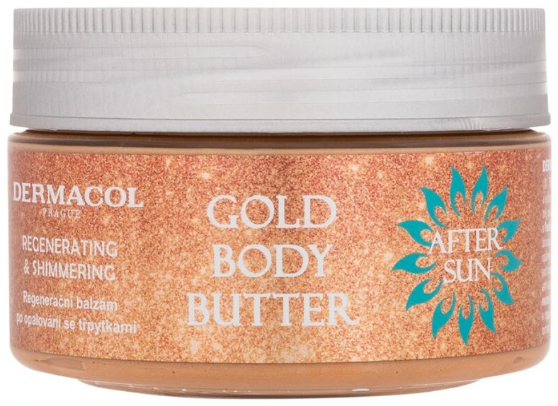 „Dermacol After Sun Gold“ kūno sviestas po saulės priežiūros
