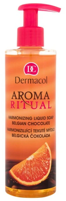 Dermacol Aroma Ritual Belgian Chocolate Liquid Soap moterims, 250 ml