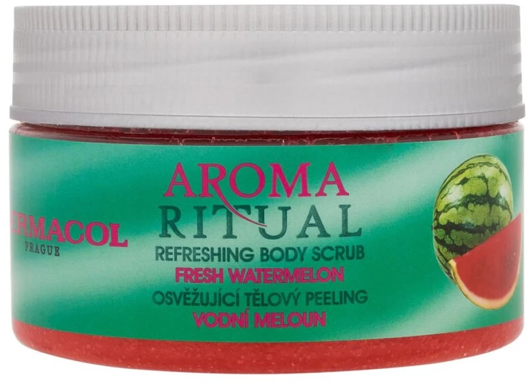 Dermacol Aroma Ritual Fresh Watermelon Body Peeling moterims, 200 g