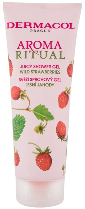Dermacol Aroma Ritual Wild Strawberries Dušo želė moterims, 250 ml