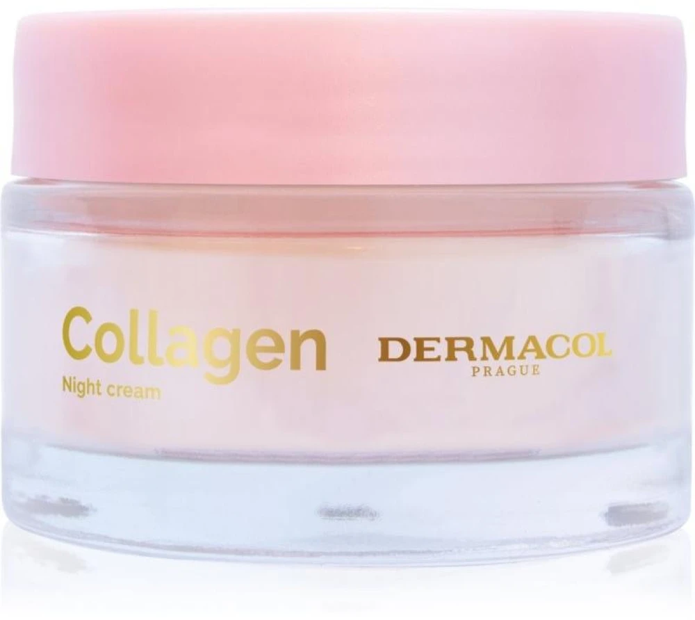 Dermacol Collagen Night Kreminis atkuriantis naktinis veido kremas, 50 ml