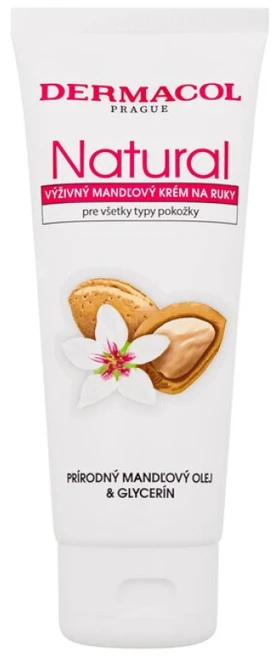 Dermacol Natural Almond Hand Kreminis, 100 ml
