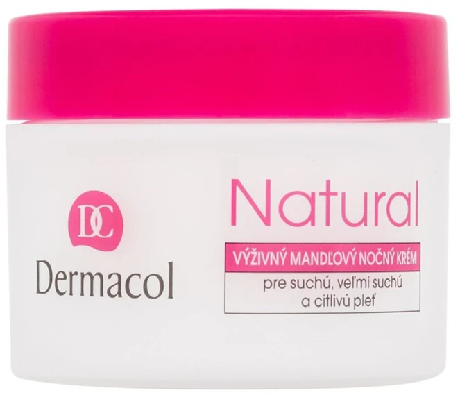 Dermacol Natural Almond Night Skin Kreminis, 50 ml
