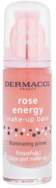 Dermacol Rose Energy Makeup Primer moterims, 20 ml