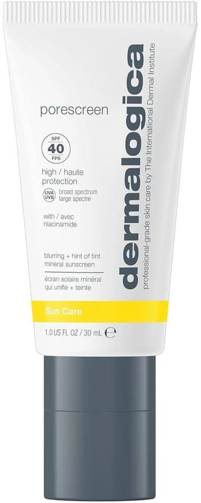 Dermalogica Porescreen Apsauga nuo saulės Sunscreen Kreminis For Face SPF 40, 5 ml