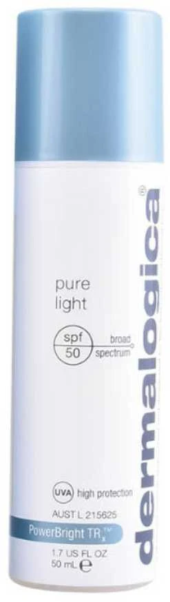 Dermalogica „PowerBright“ be parabenų, plataus spektro apsauginis kremas nuo saulės nuo UV spindulių SPF 50, 50 ml