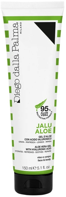 Diego Dalla Palma Jalu raminamasis veido ir kūno gelis su alaviju ir hialurono rūgštimi, 150 ml
