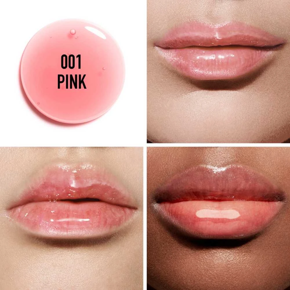 Dior Addict Lip Glow Oil maitinamasis lūpų spalvą paryškinantis aliejus, 6ml, spalva: 001 Pink