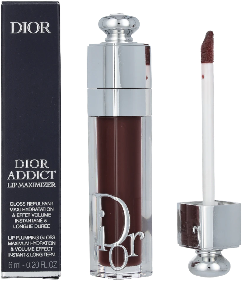 Dior Addict Lip Maximizer lūpas putlinantis blizgis, spalva: 020 Mahogany, 6 ml
