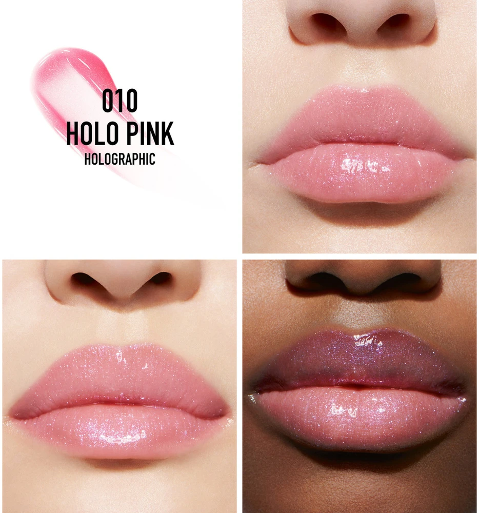 Dior Addict Lip Maximizer lūpas putlinantis blizgis, spalva: 010 Holographic Pink, 6 ml