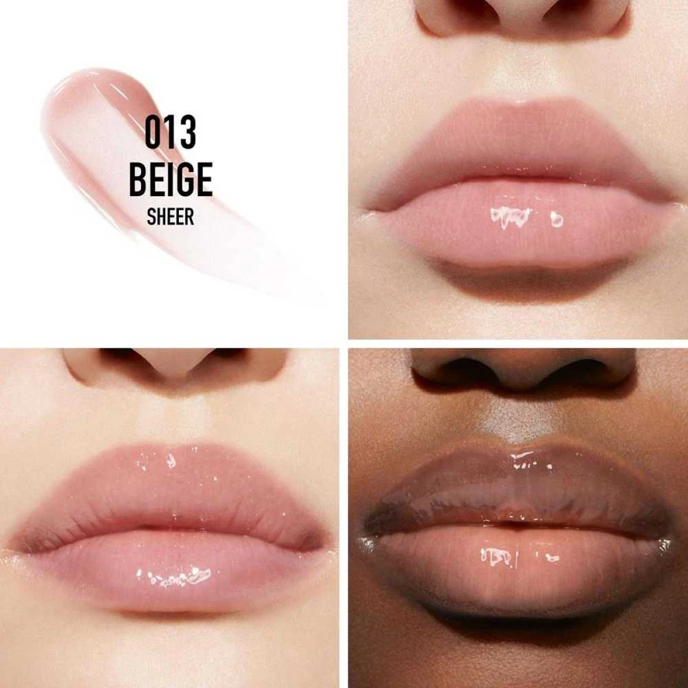Dior Addict Lip Maximizer lūpas putlinantis blizgis, spalva: 013 Beige, 6 ml