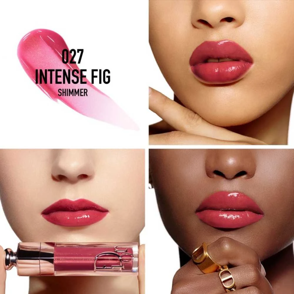 Dior Addict Lip Maximizer lūpas putlinantis blizgis, spalva: 027 Intense Fig, 6 ml