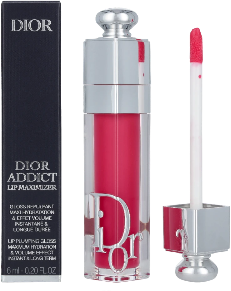 Dior Addict Lip Maximizer lūpas putlinantis blizgis, spalva: 007 Raspberry, 6 ml