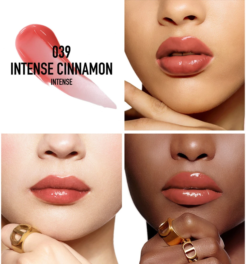 Dior Addict Lip Maximizer lūpas putlinantis blizgis, spalva: 039 Intense Cinnamon, 6 ml
