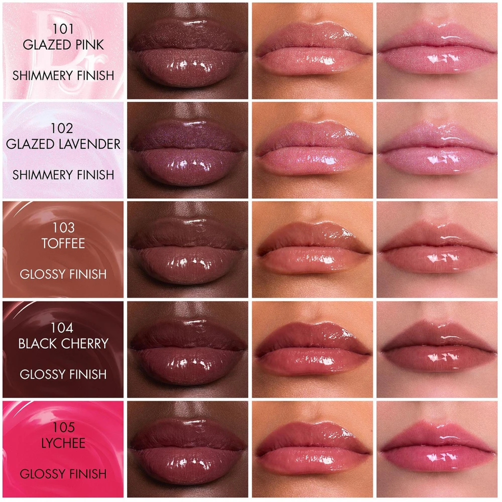 Dior Addict Lip Glow Butter lūpų blizgis, atspalvis: 101 Glazed Pink, 10 ml