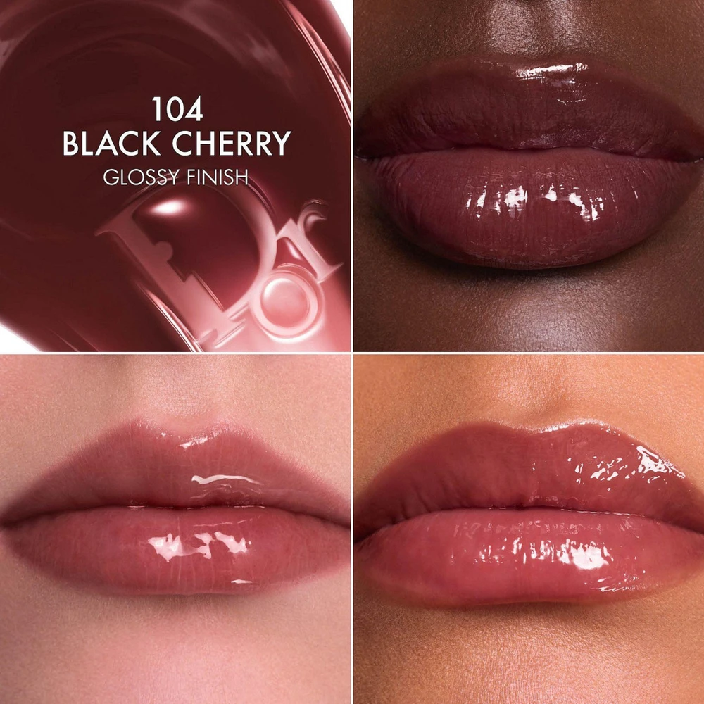 Dior Addict Lip Glow Butter lūpų blizgis, atspalvis: 104 Black Cherry, 10 ml
