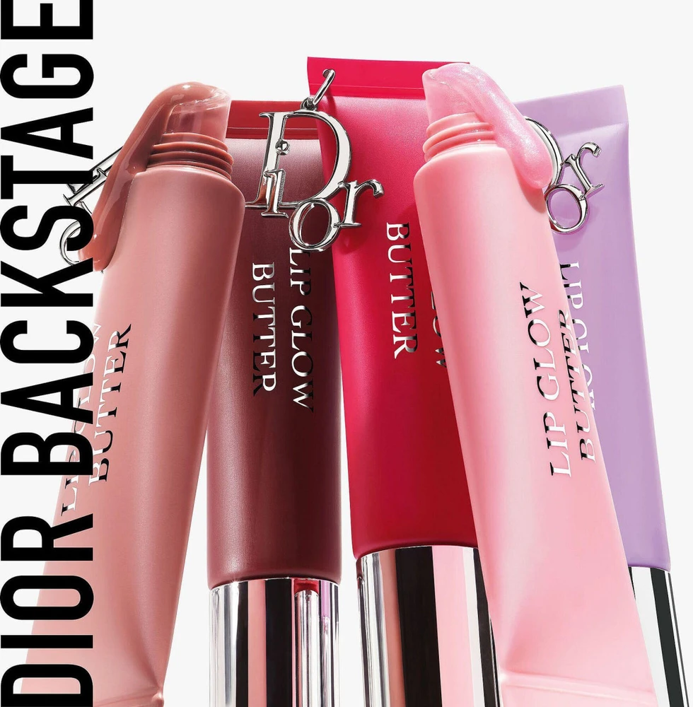 Dior Addict Lip Glow Butter lūpų blizgis, atspalvis: 101 Glazed Pink, 10 ml