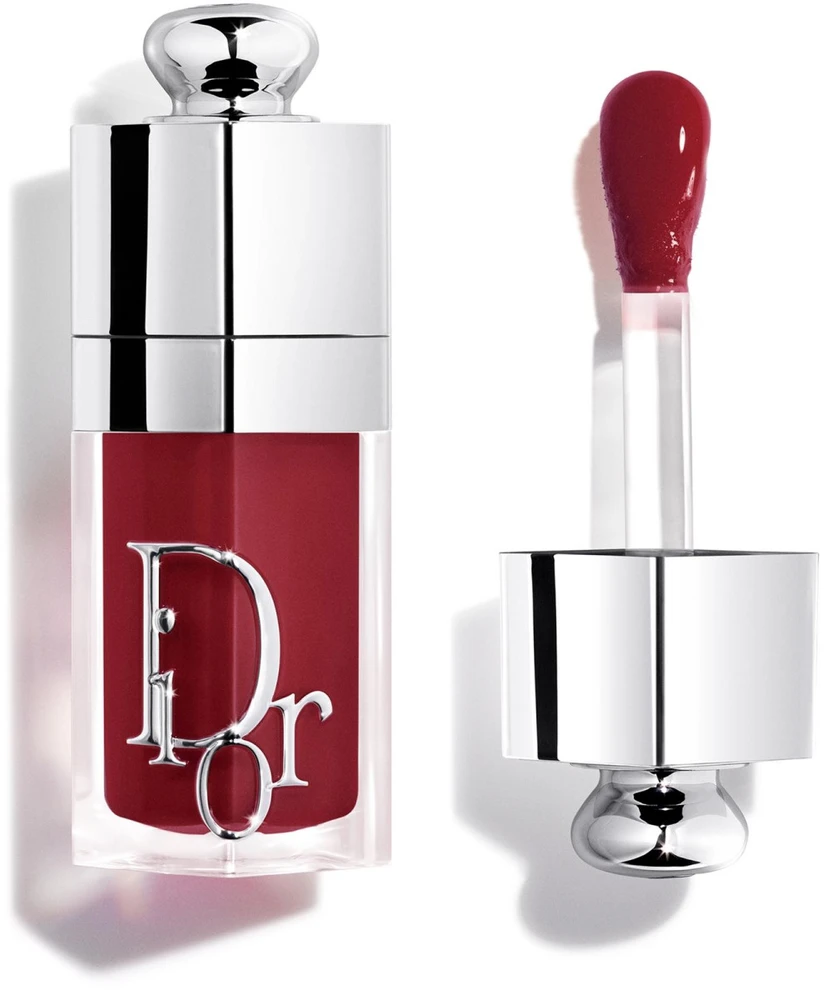 DIOR Dior Addict Lip Glow Oil blizgesio suteikiantis lūpų apiejus, atspalvis: 104 Juodas Cherry, 6 ml