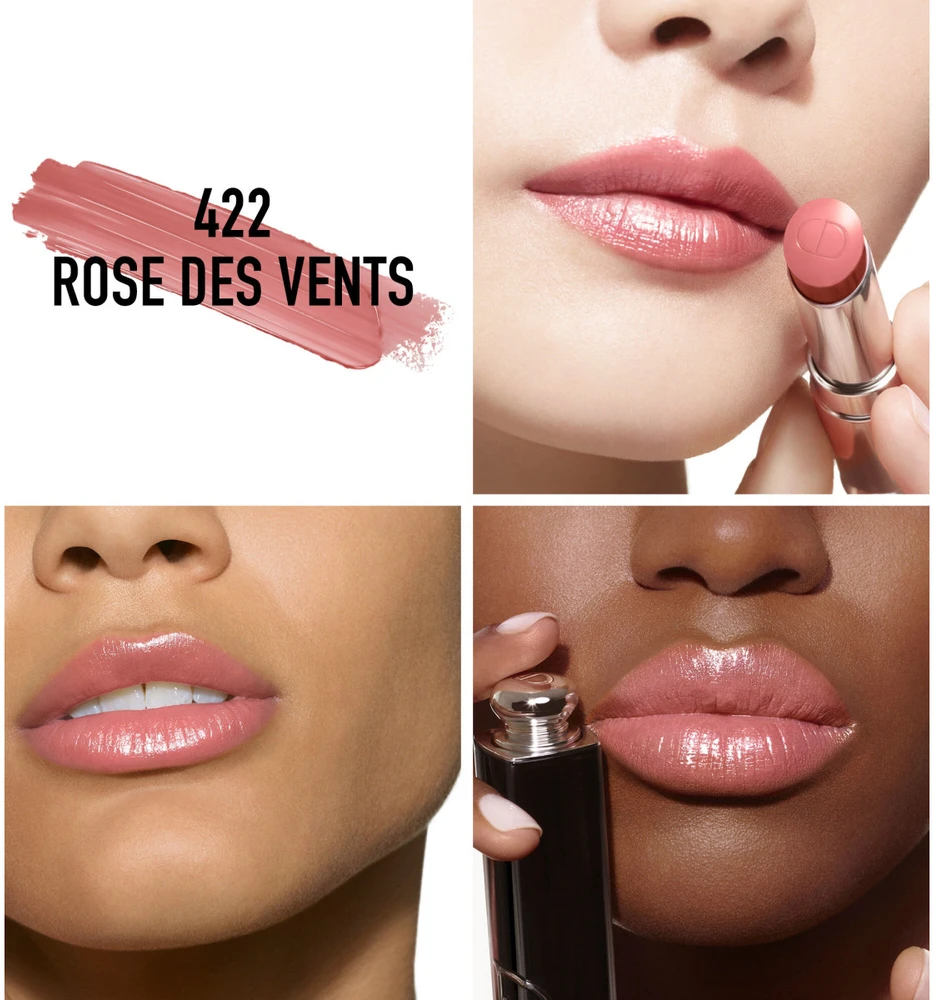 DIOR Dior Addict Lipstick lūpų dažai, atspalvis: 422 Rose des Vents, 3.2 g
