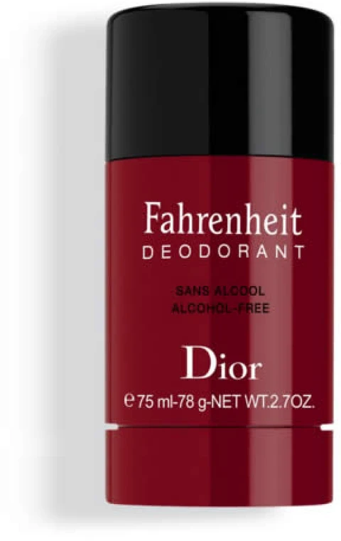 Christian Dior Dior Fahrenheit Alcohol Free Dezodorantas Stick pieštukinis dezodorantas vyrams, 75 g