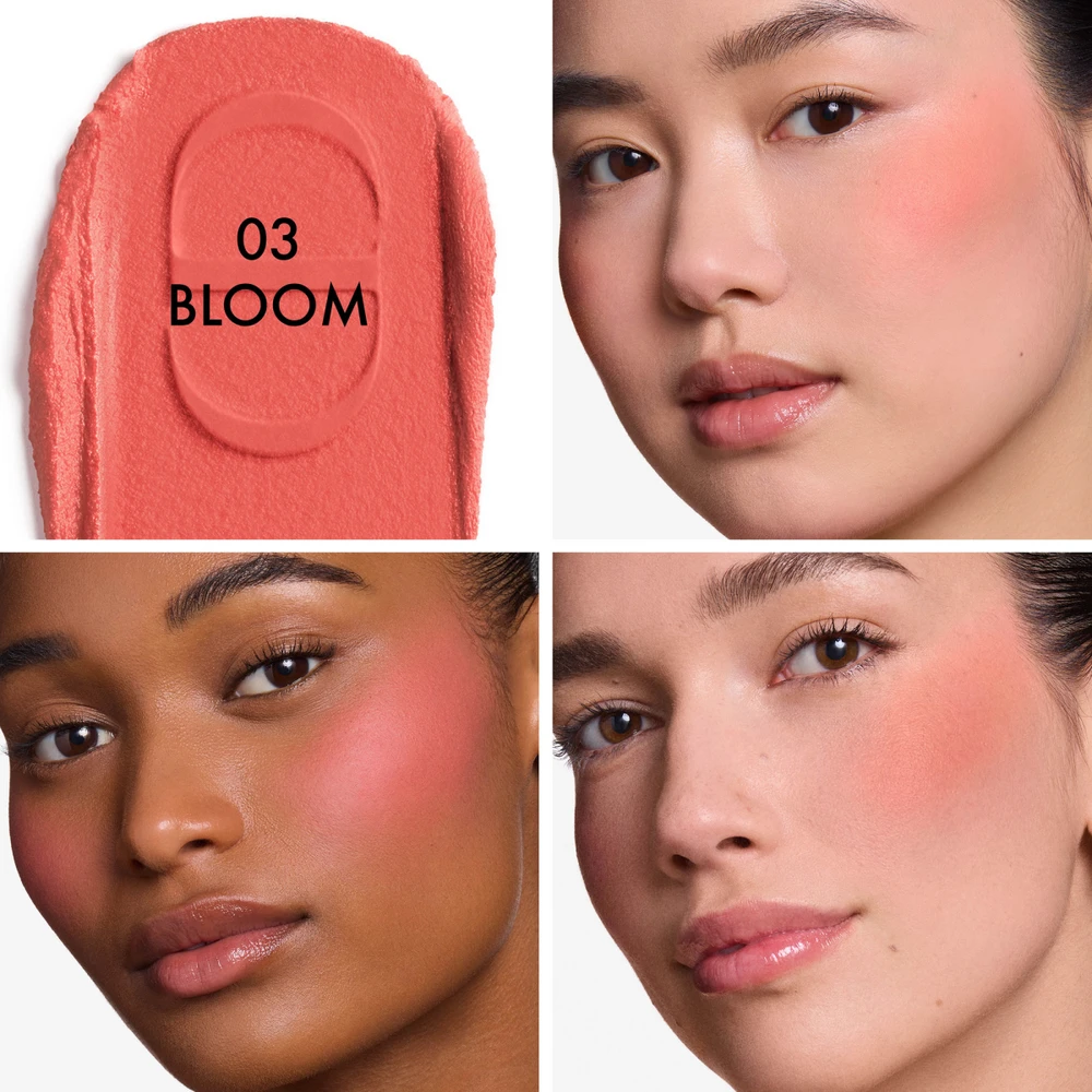 Dior Forever Blush Soft Filter skysti skaistalai, atspalvis: 03 Bloom, 11 ml