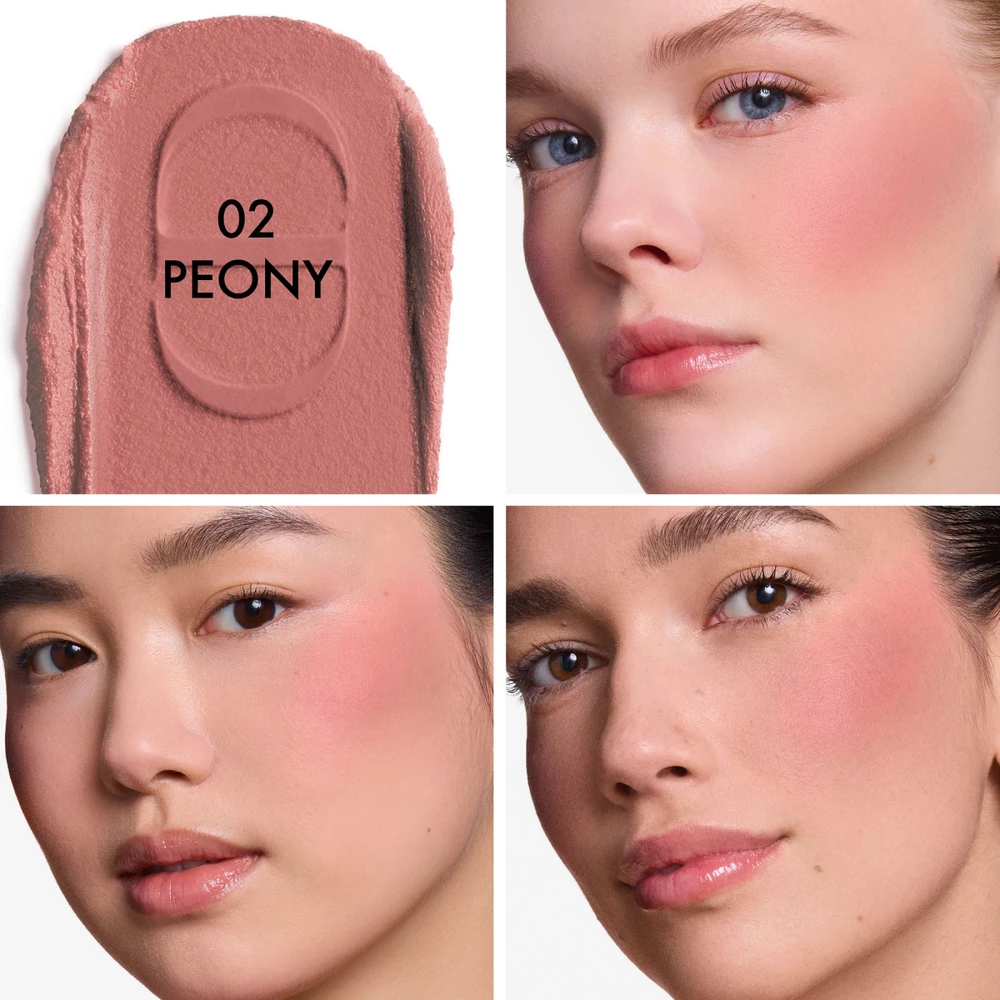 Dior Forever Blush Soft Filter skysti skaistalai, atspalvis: 02 Peonny, 11 ml