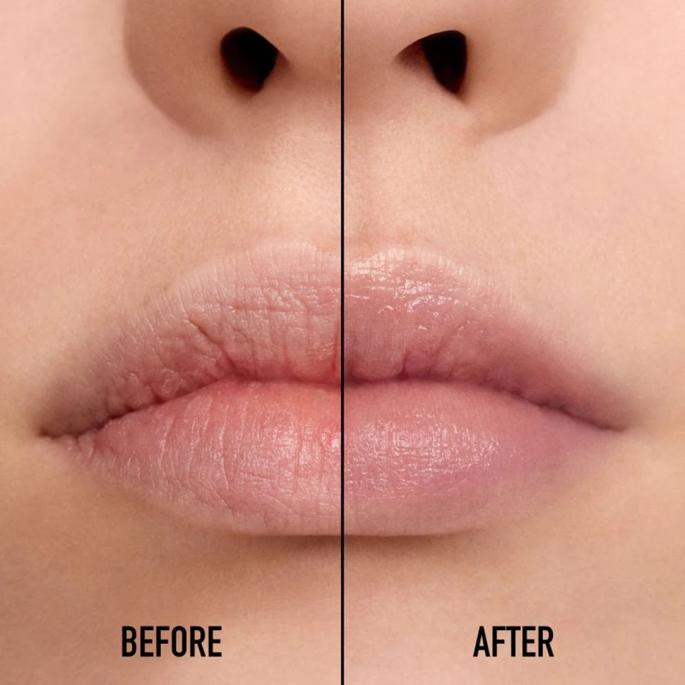 Christian Dior DIOR Rouge Dior Balm drėkinantis lūpų balzamas, atspalvis: 002 Diorgris, 3,2 g