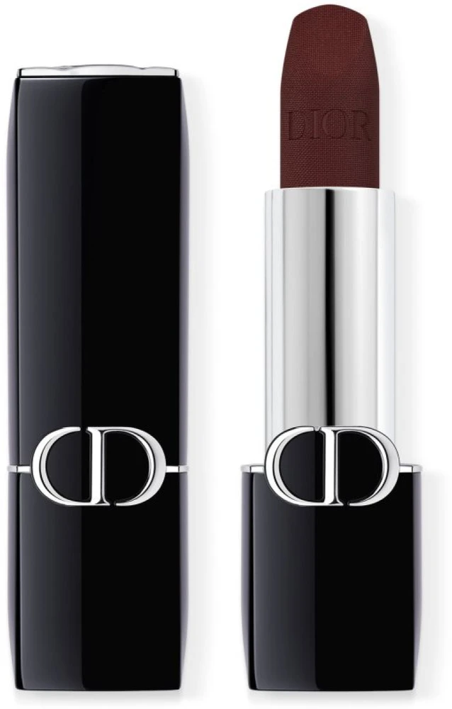 DIOR Rouge Dior Balm drėkinantis lūpų balzamas, atspalvis: 001 Diormidnight, 3,2 g