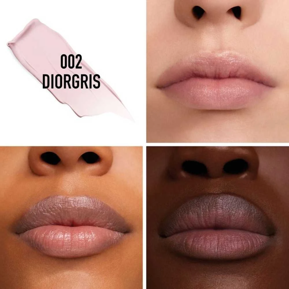 Christian Dior DIOR Rouge Dior Balm drėkinantis lūpų balzamas, atspalvis: 002 Diorgris, 3,2 g