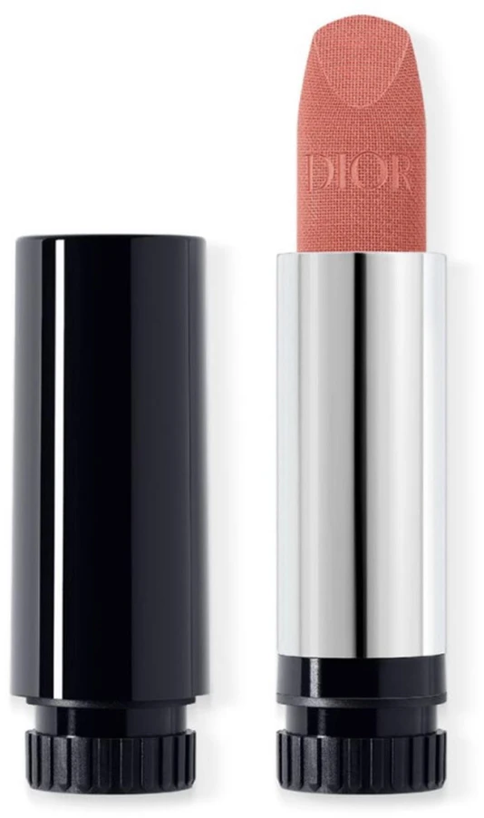 Lūpų dažai Dior Rouge Couture Colour N: 100 Nude Look Velvet, 30 ml (Papildymas)