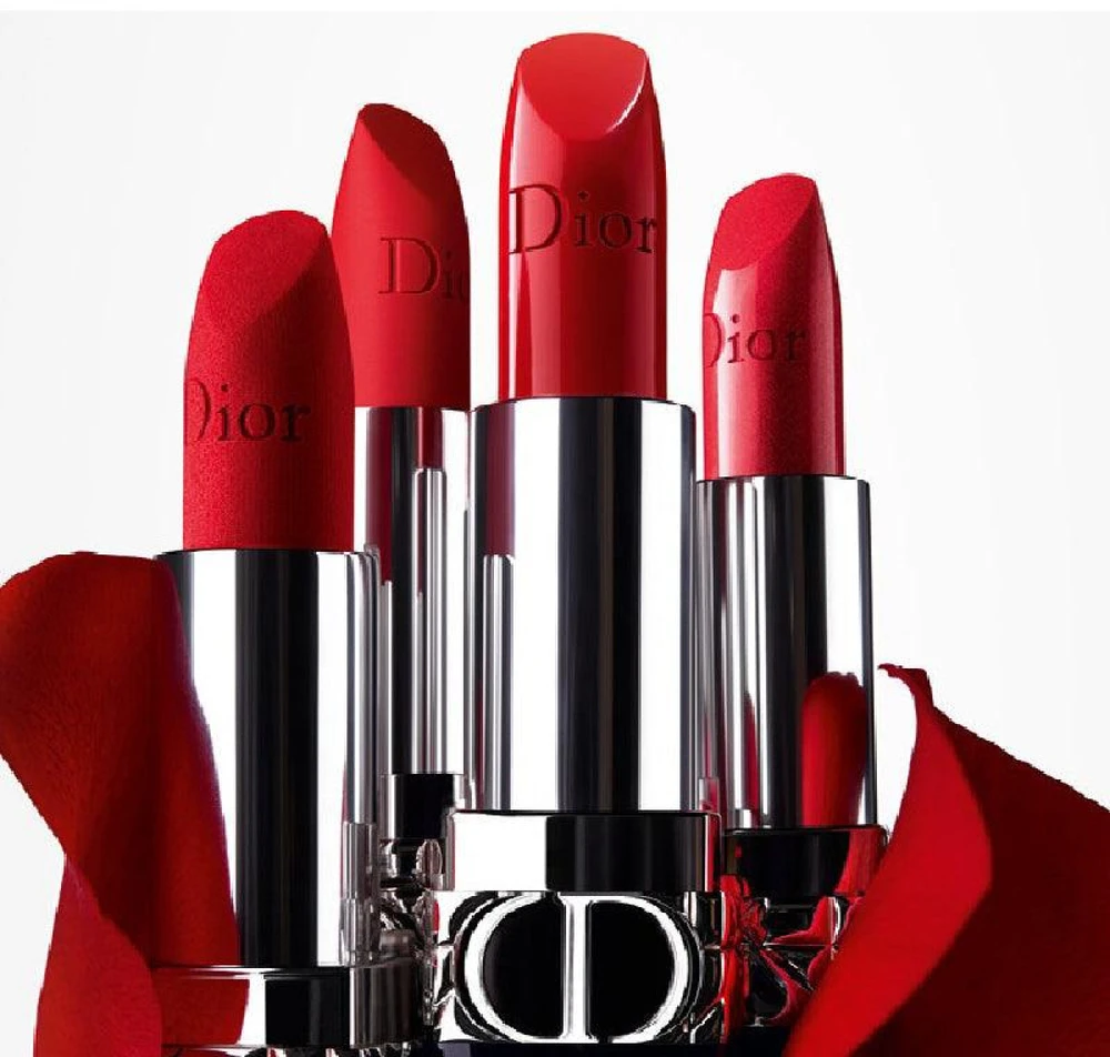 Shiseido Dior Rouge Dior Papildomas Lipstick ilgalaikiai lūpų dažai, atspalvis: 760-Favourite Velvet, 3,5 g