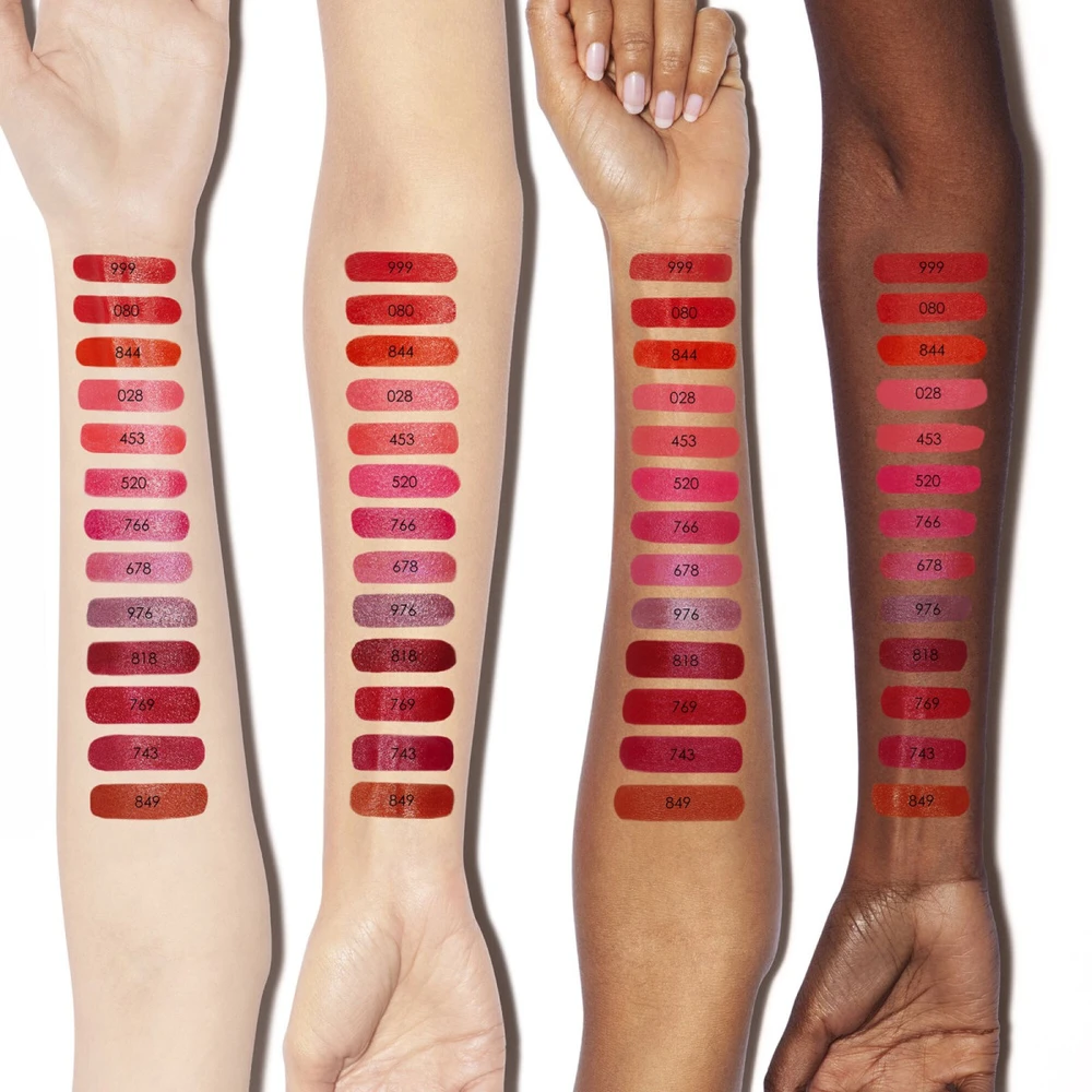 Shiseido Dior Rouge Dior Papildomas Lipstick ilgalaikiai lūpų dažai, 678- Culte Satin finish, 3,5 g
