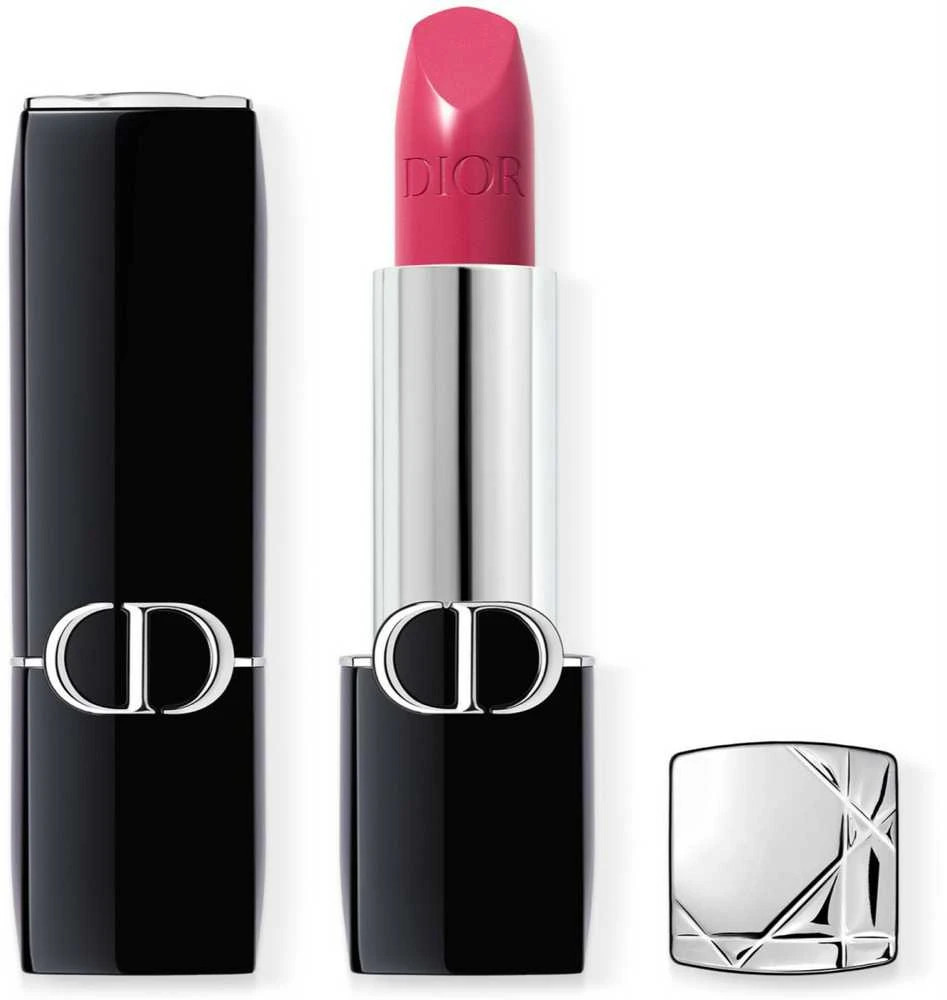 Shiseido Dior Rouge Dior Papildomas Lipstick ilgalaikiai lūpų dažai, 678- Culte Satin finish, 3,5 g