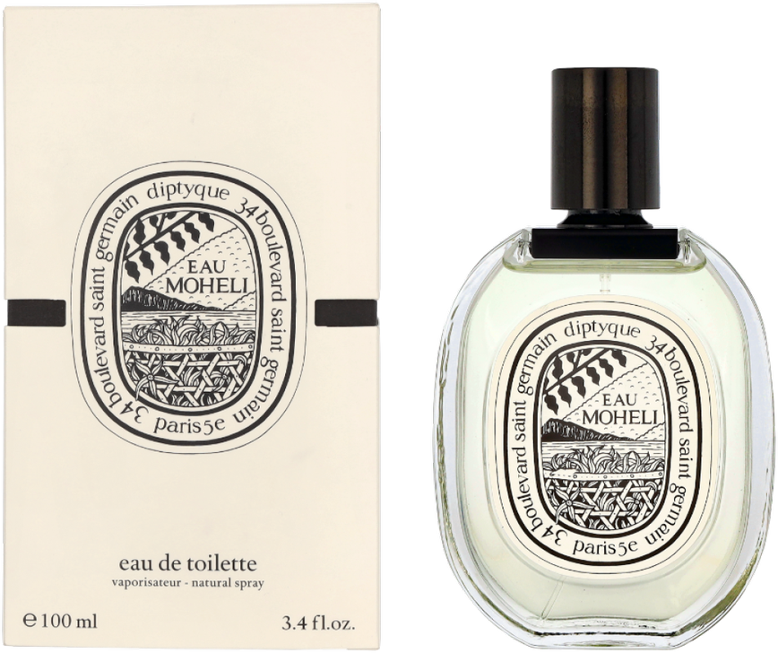 Diptyque Eau Moheli EDT tualetinis vanduo, 100 ml