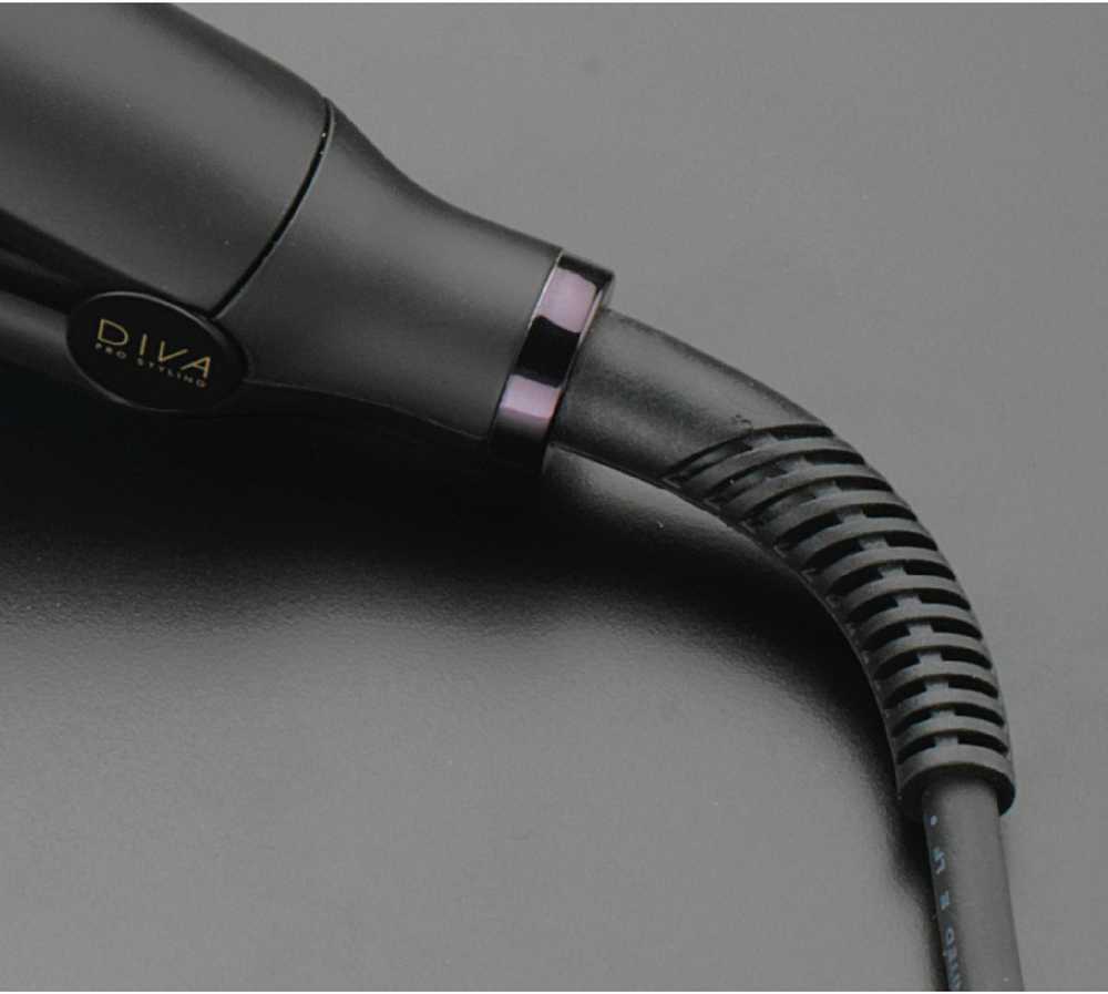 Diva Pro Digital Styler Tiesinimo žnyplės Onyx plaukų tiesinimo žnyplės, juodos spalvos