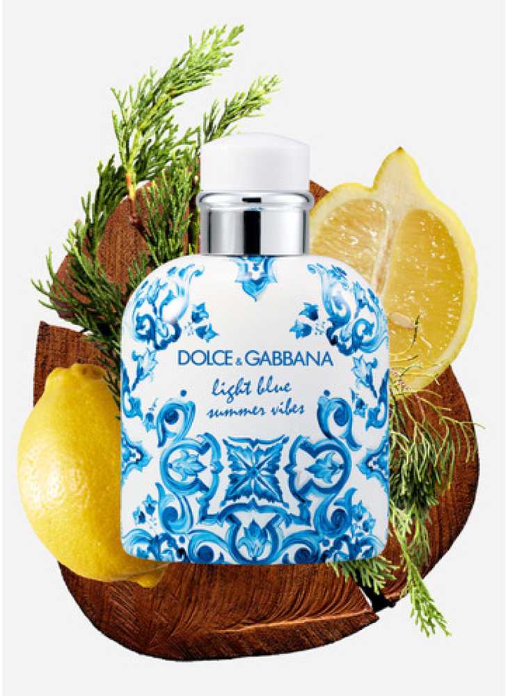 Kvepalai vyrams Dolce & Gabbana Light Blue Summer Vibes Pour Homme EDT, 75 ml