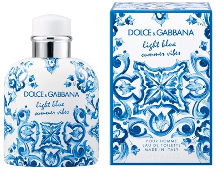 Kvepalai vyrams Dolce & Gabbana Light Blue Summer Vibes Pour Homme EDT, 125 ml