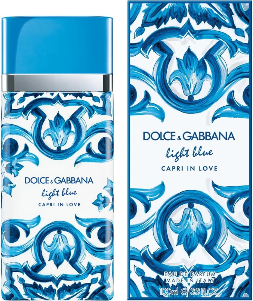 Dolce&Gabbana Dolce & Gabbana Light Mėlyna Capri In Love Pour Femme EDP parfumuotas vanduo moterims, 100 ml