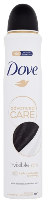 Dove Advanced Care antiperspirantai, 200 ml